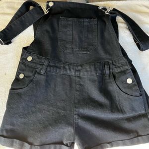 Never worn | Black SHEIN Large overall shorts